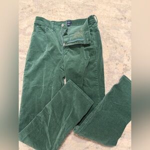 J. Crew Forest Green Corduroy Women’s Pants